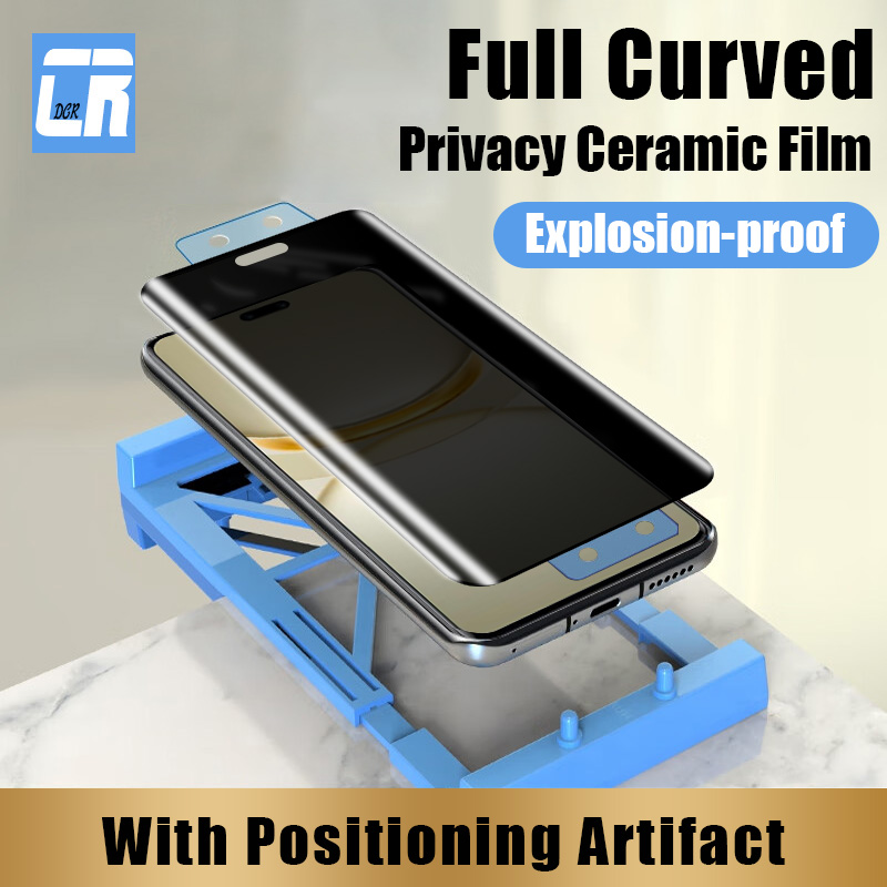 Huawei Nova 12 - Film lembut keramik Anti mata-mata 3D,