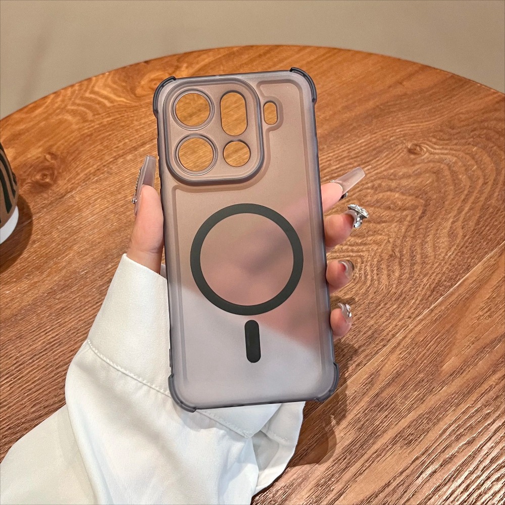 Oppo Find X8 - Casing Ponsel Magnetik Bertekstur Halus dan