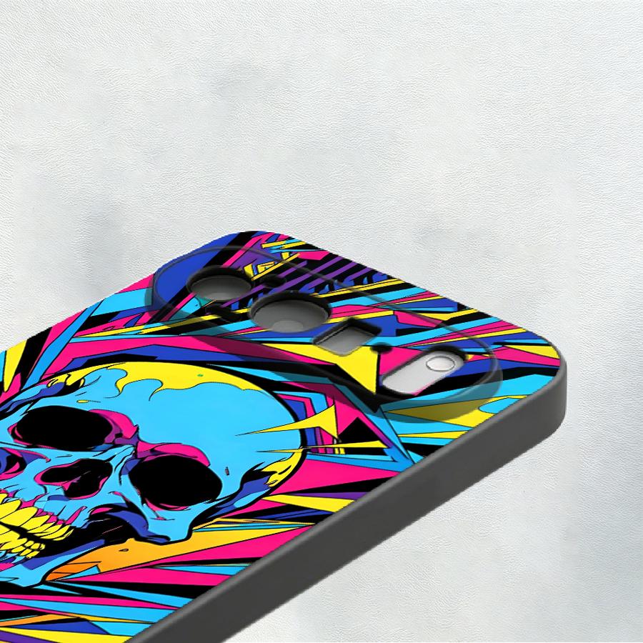 Casing Tengkorak Seni Pop Neon - Google Pixel 9 ulasan dan harga