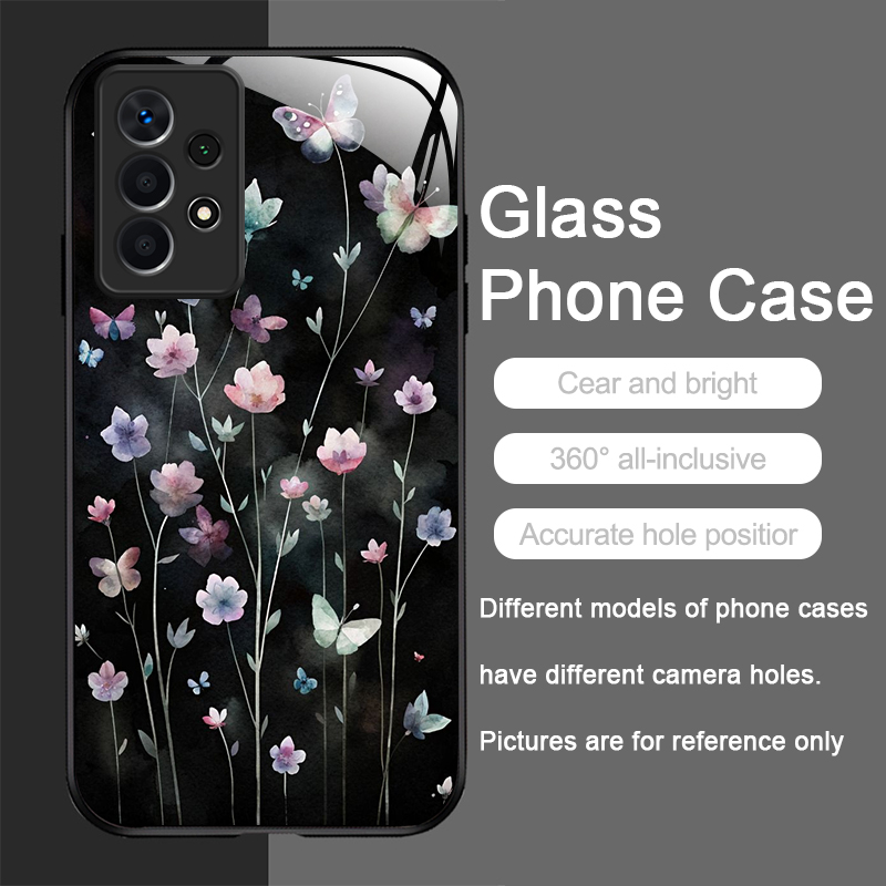 Casing Ponsel Kaca Temper Moti - Samsung Galaxy A55 ulasan dan harga