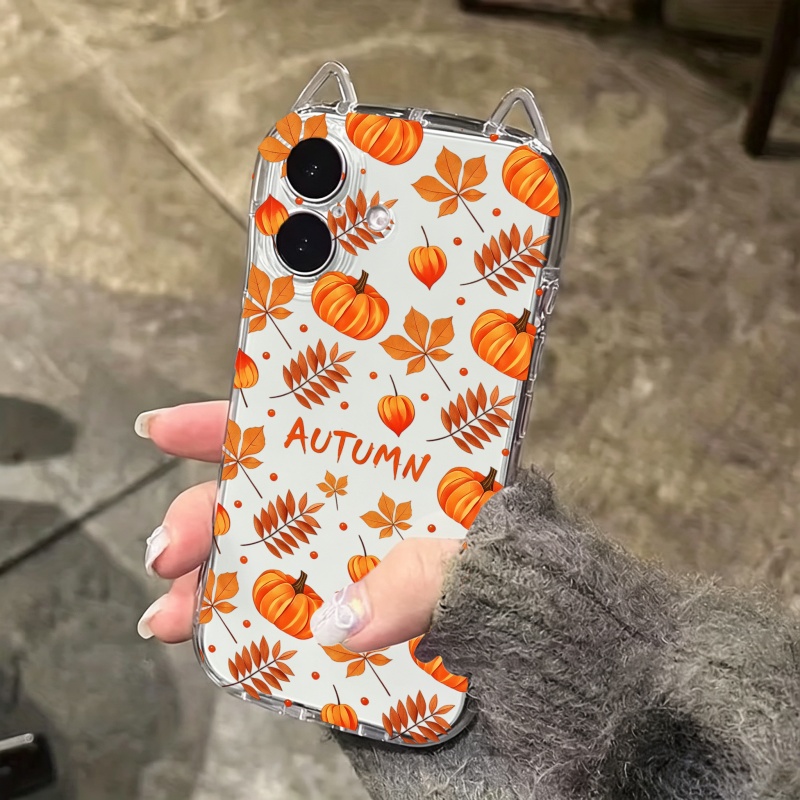 Casing Ponsel Motif Daun Gugur - Apple Iphone 15 Pro Max ulasan dan harga