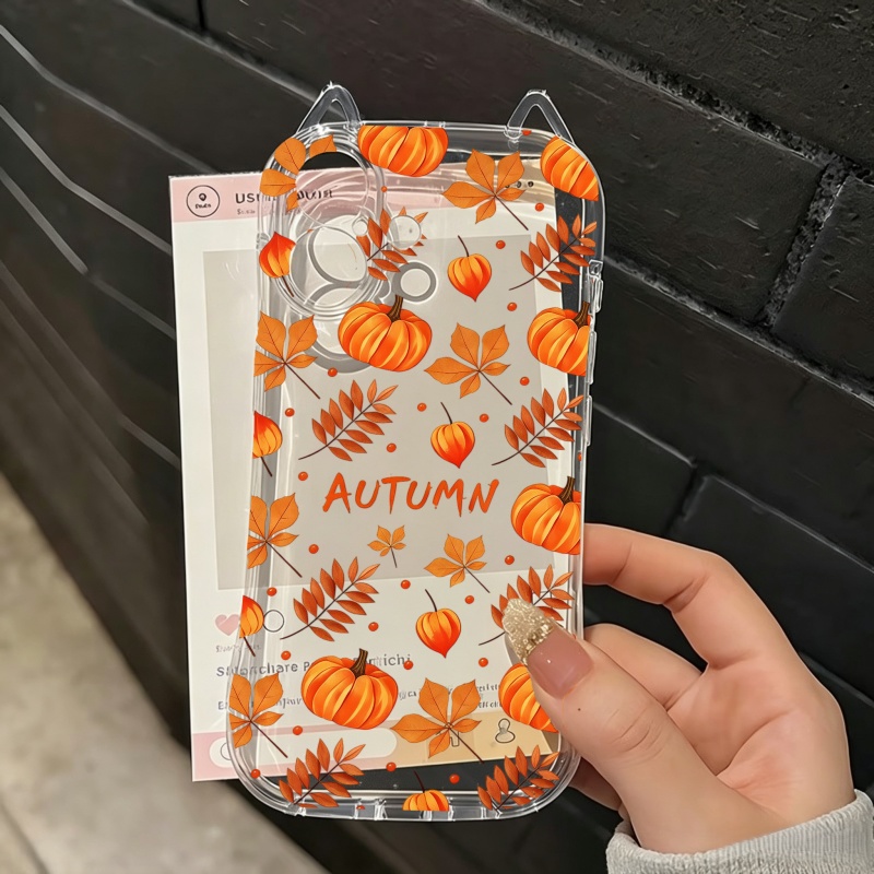 Casing Ponsel Motif Daun Gugur - Apple Iphone 15 Pro Max ulasan dan harga