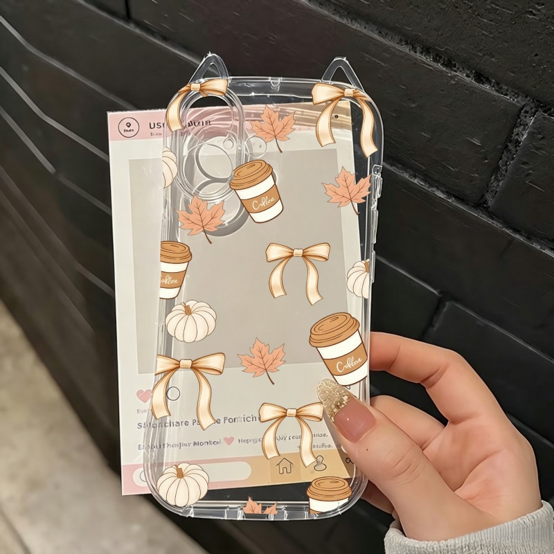 Casing Ponsel Motif Daun Gugur - Apple Iphone 15 Pro Max ulasan dan harga