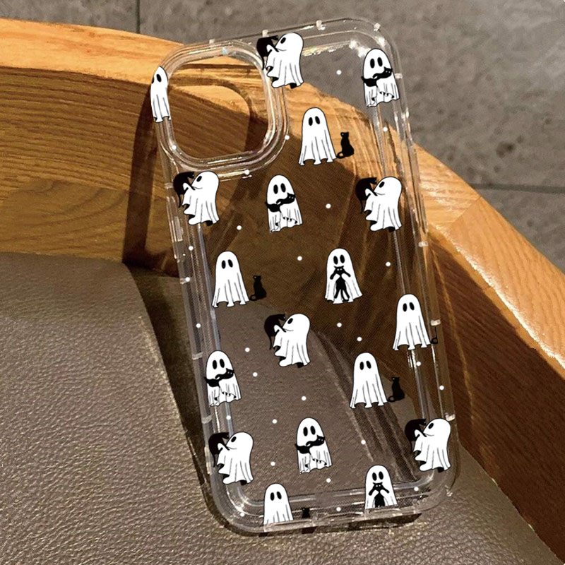 Casing Bening Gambar Hantu & B - Apple Iphone 15 Pro Max ulasan dan harga
