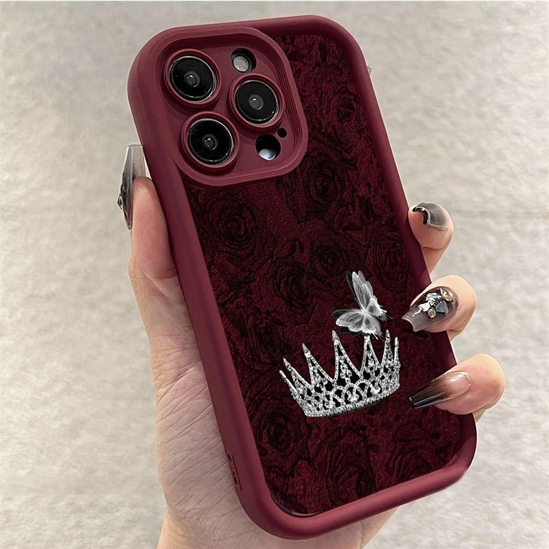 Casing Telepon Motif Mawar Mer - Apple Iphone 15 Pro Max ulasan dan harga