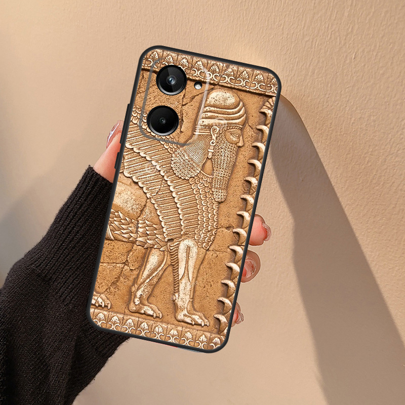 Casing Seni Patung Assyrian La - Realme C67 ulasan dan harga
